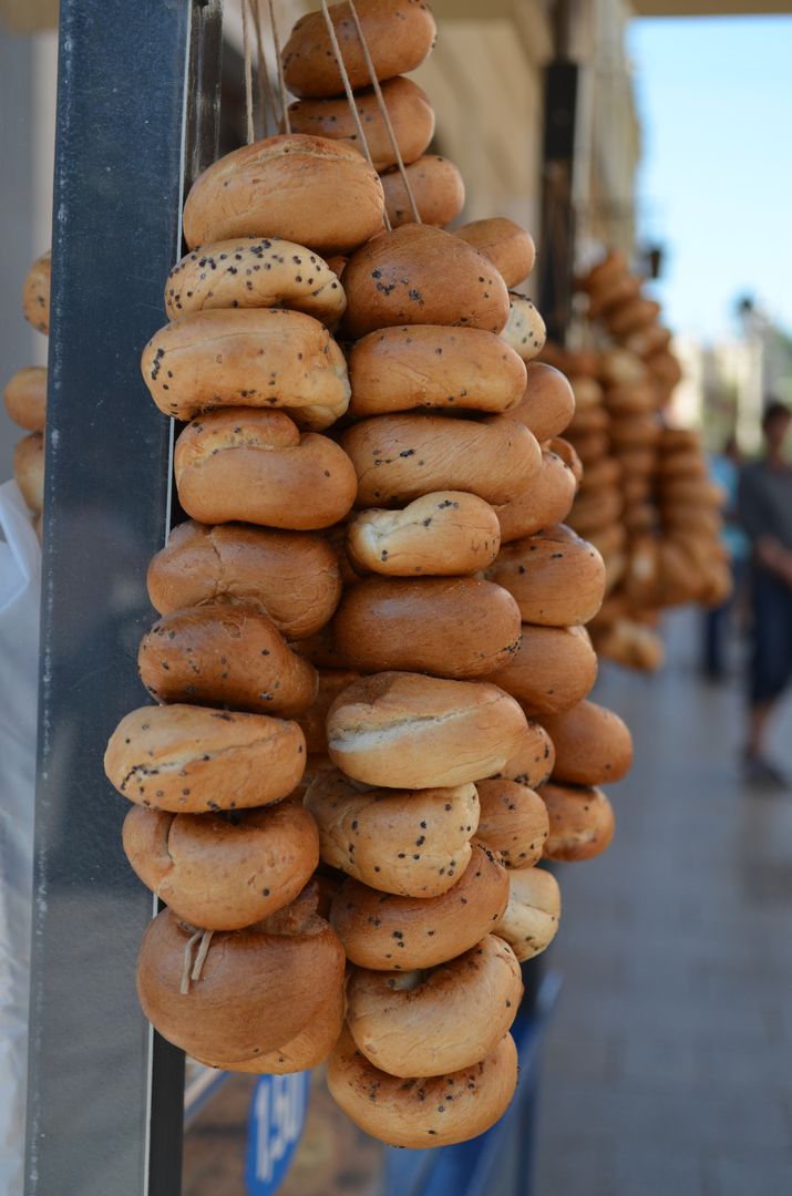 Bagel in Krakau, Polen