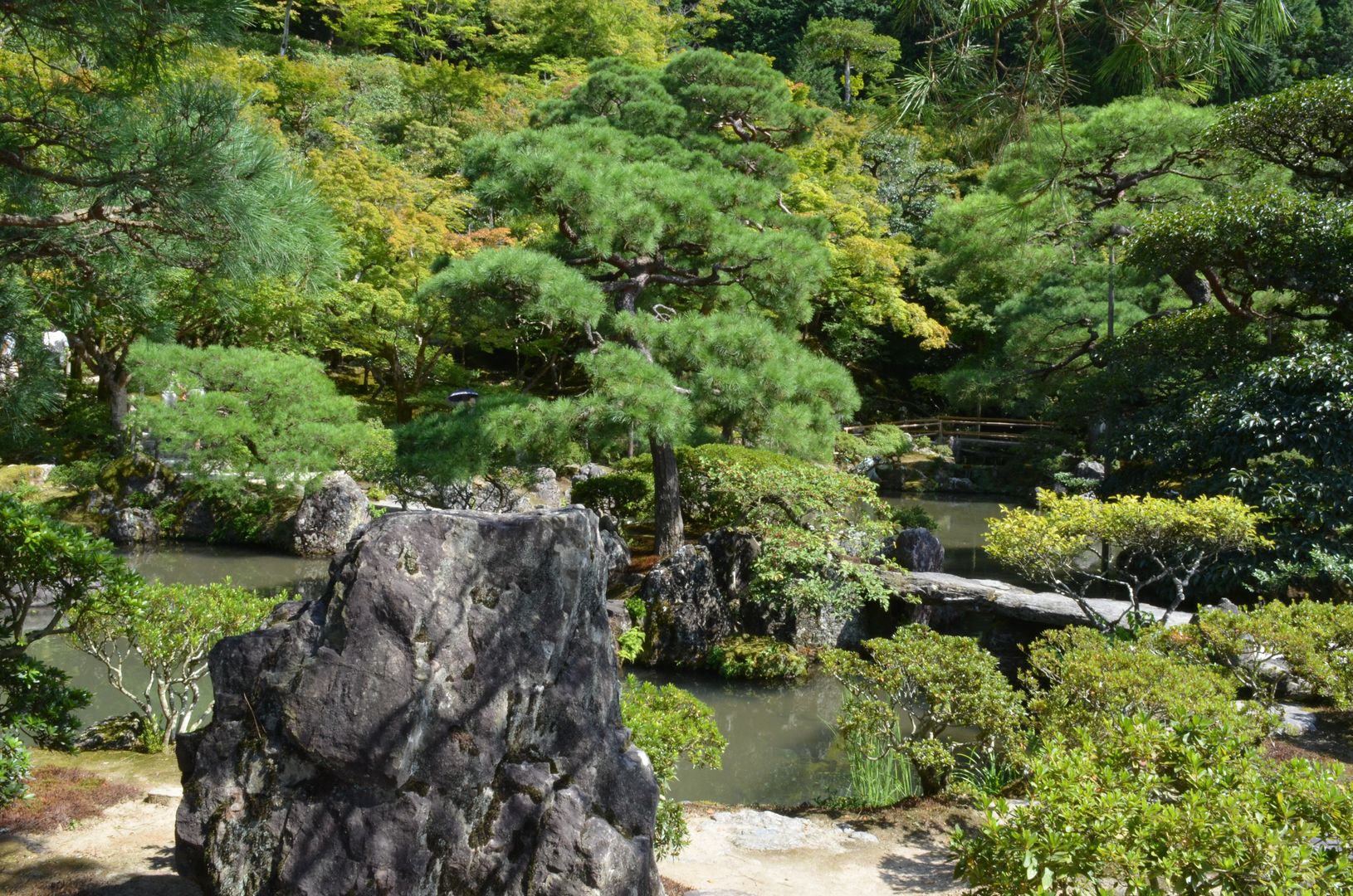 Ginkakuji Tempel Kyoto Zen Garten
