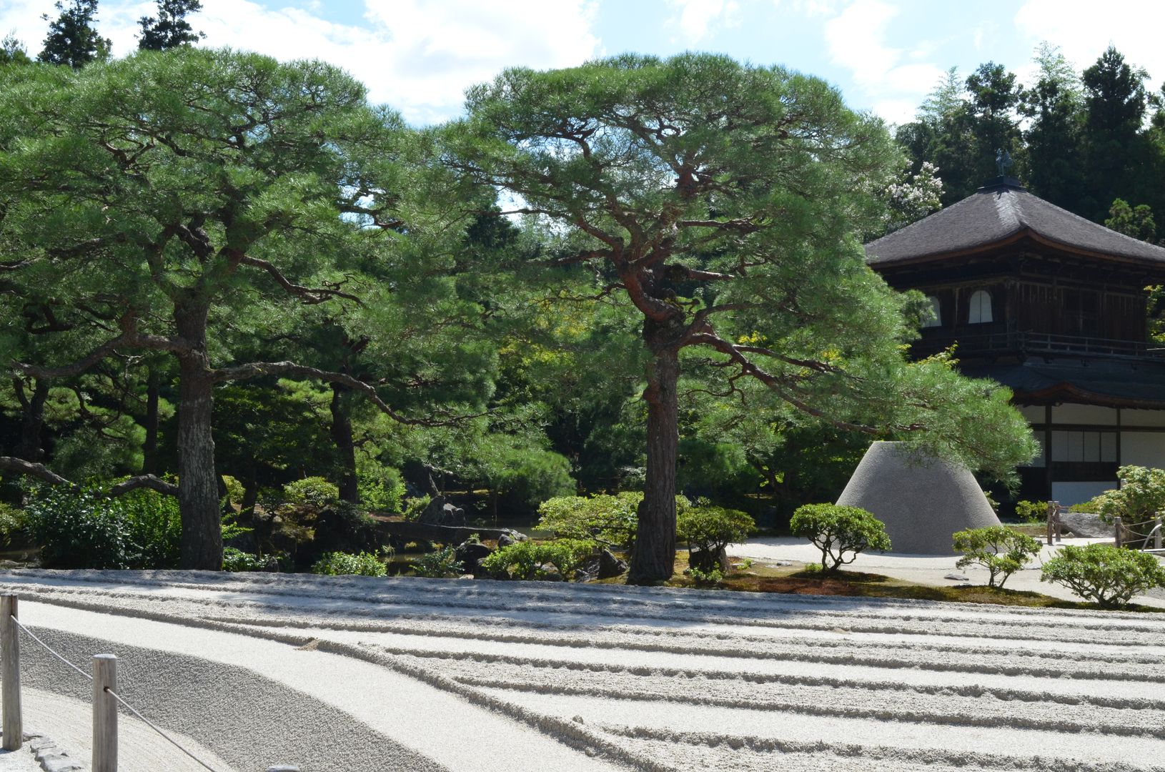 Ginkakuji Tempel Kyoto Zen Garten