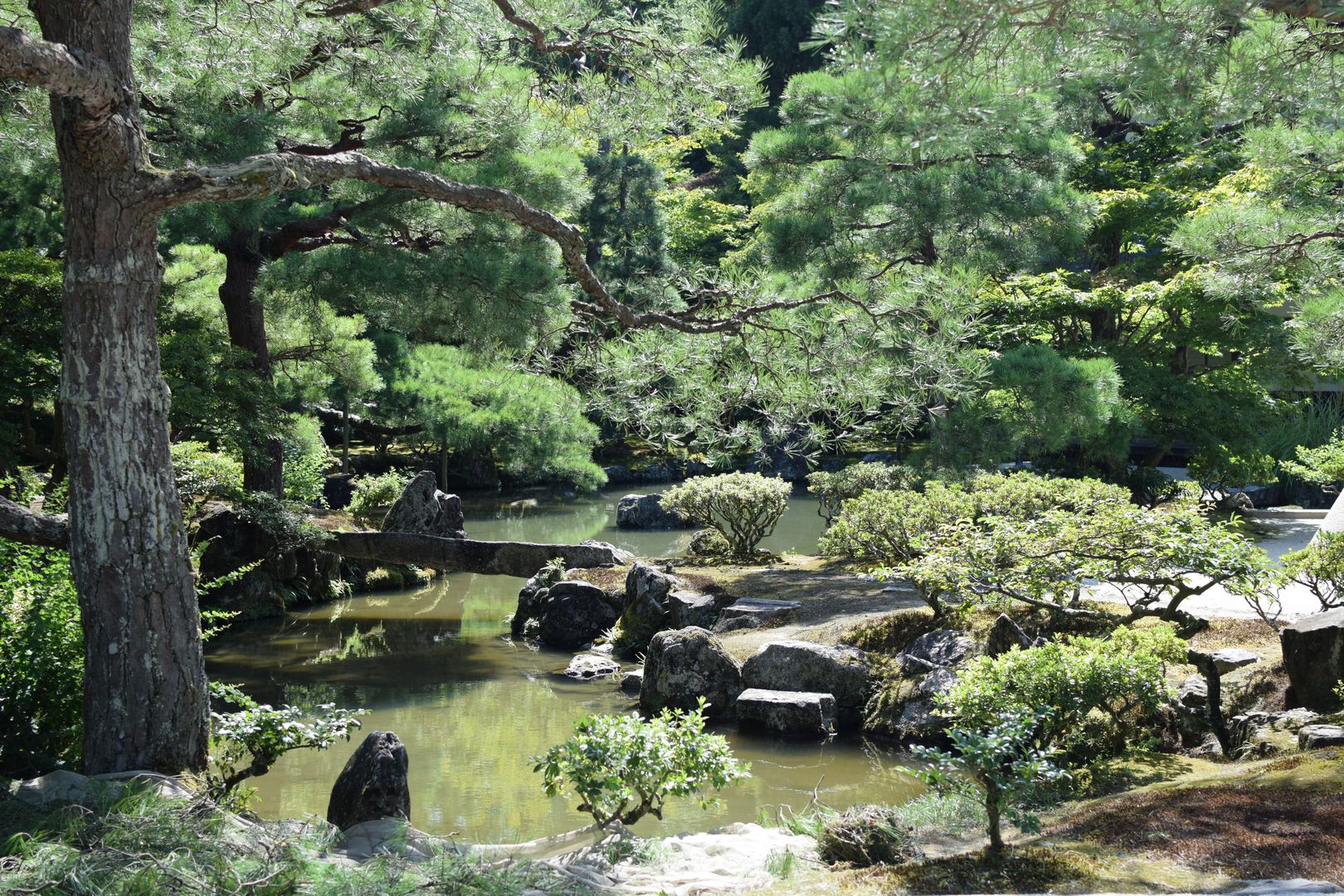 Ginkakuji Tempel Kyoto Zen Garten
