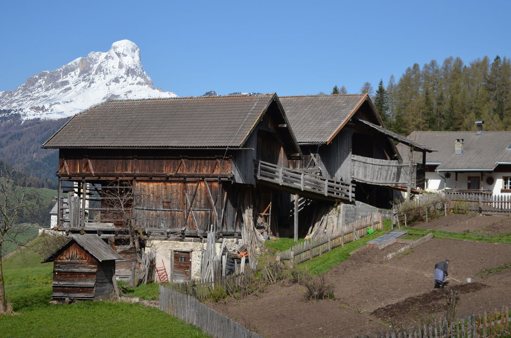 ladinisches Haus in Wengen